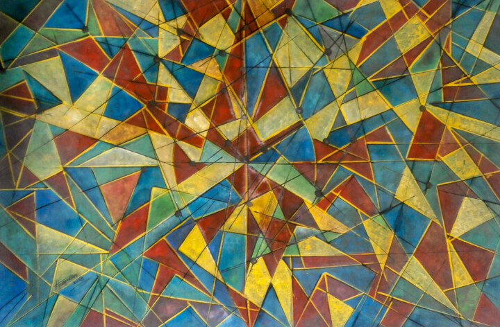 Inspirações CubistasJAN25-21 绘画, 39.4x59.1 in
