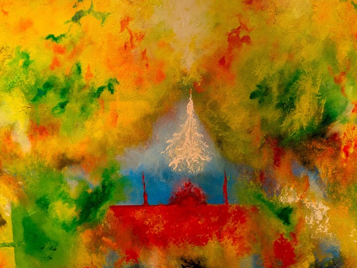 Photosynthesis a new beginning, 绘画, 30.1x40 in