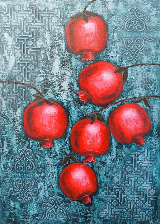 Ornamental Abundance 绘画, 23.6x15.8 in