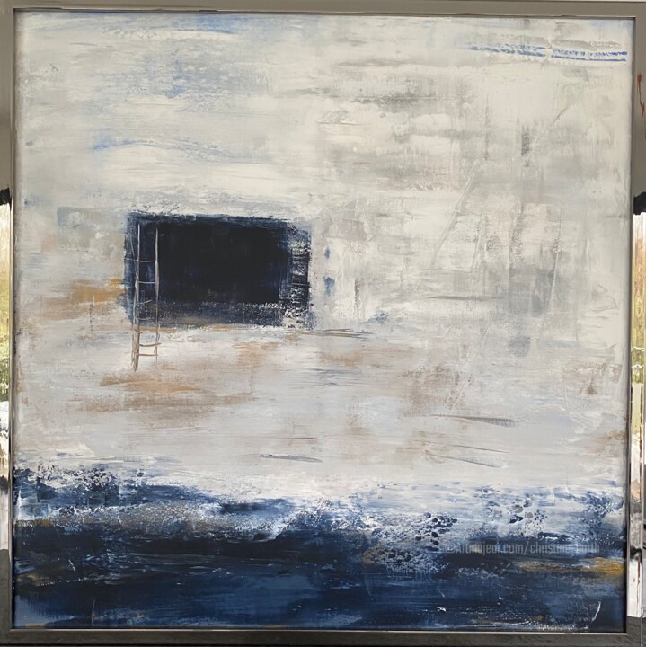 Fenêtre sur la mer 绘画, 31.5x31.5 in