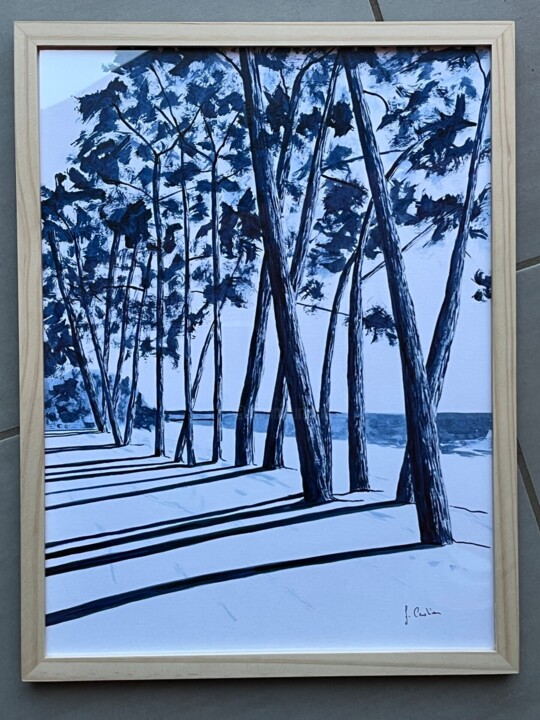 Work presented framed