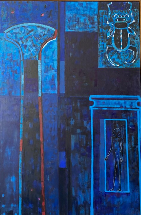 La Porte magique 绘画, 78.7x53.2 in