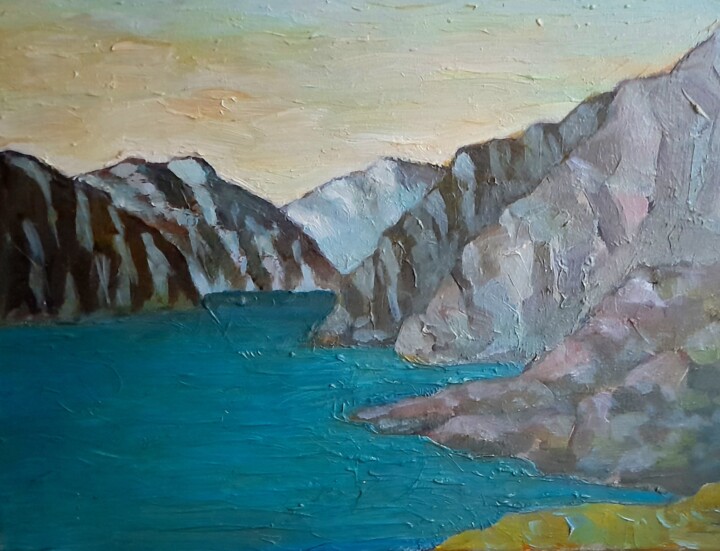 worldwide flood 绘画, 11.8x15.8 in