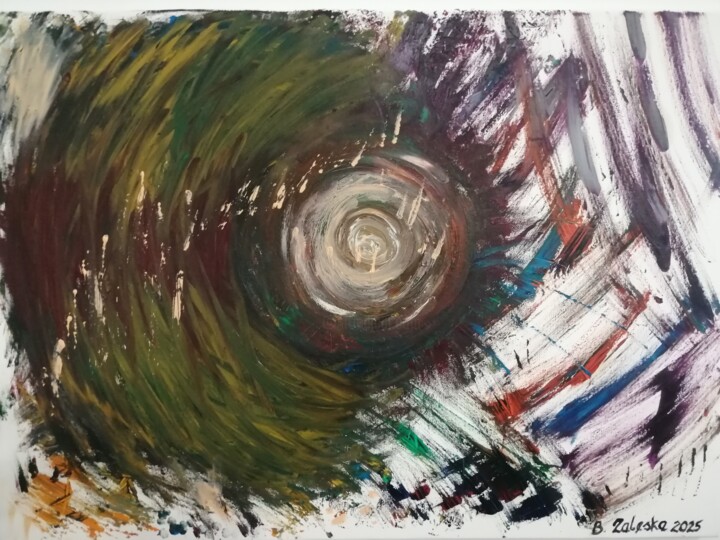 Pętla czasu 绘画, 19.7x27.6 in
