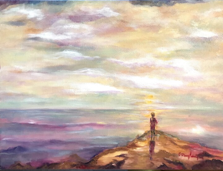 liberté poétique 1 绘画, 11.8x15.8 in