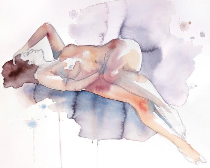 Nude No. 111 绘画, 16x20 in