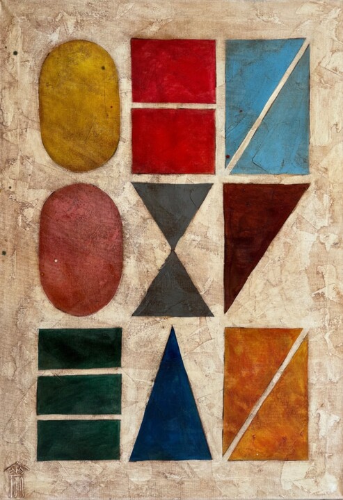 Composition 绘画, 39.4x27.6 in