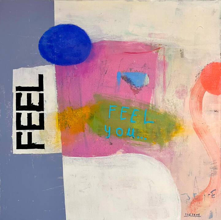 Feel You Feel Me 绘画, 20x20 in