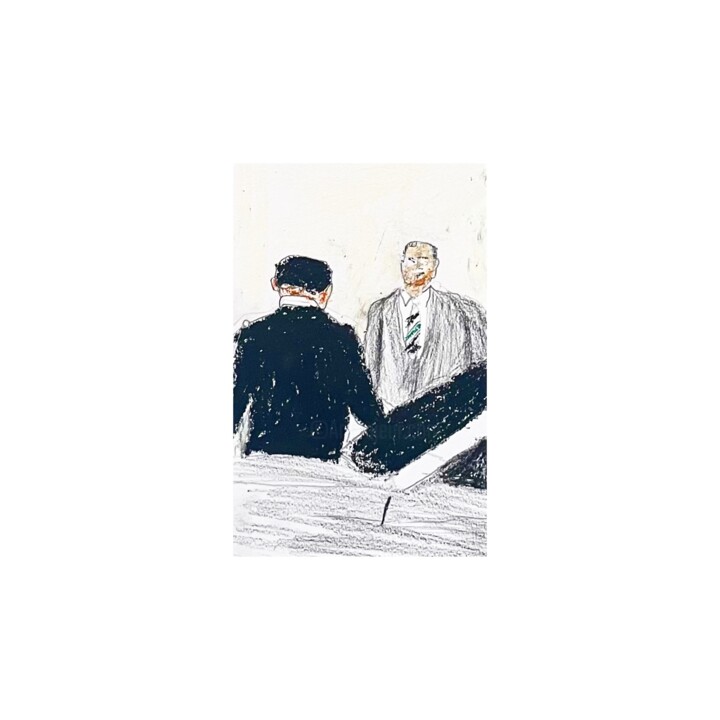 The Agreement 绘画, 9.8x11.8 in