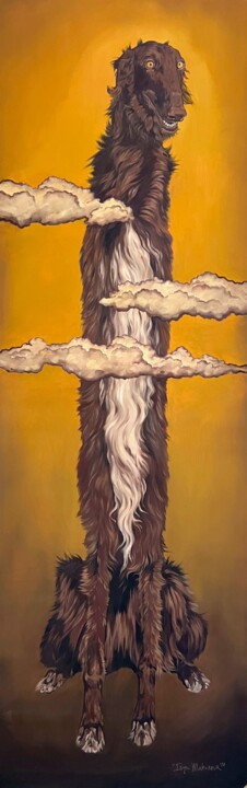 绘画,  80.7x23.6 in 