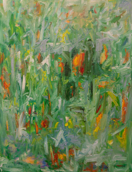 제목이 "Grüne Wiese"인 미술작품 Ute Meyer로, 원작, 기름
