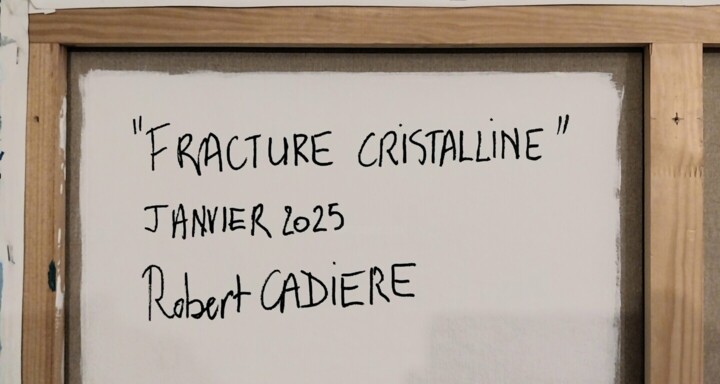 Arrière de l'œuvre