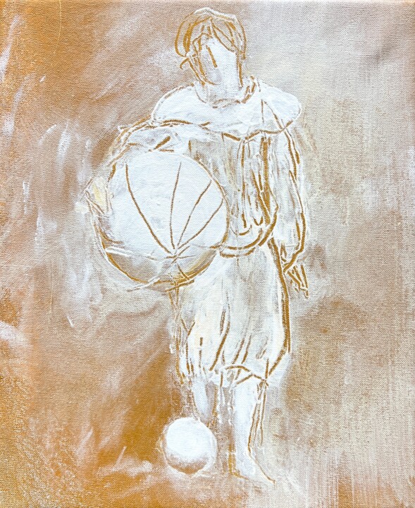Circus I 绘画, 15.4x13 in