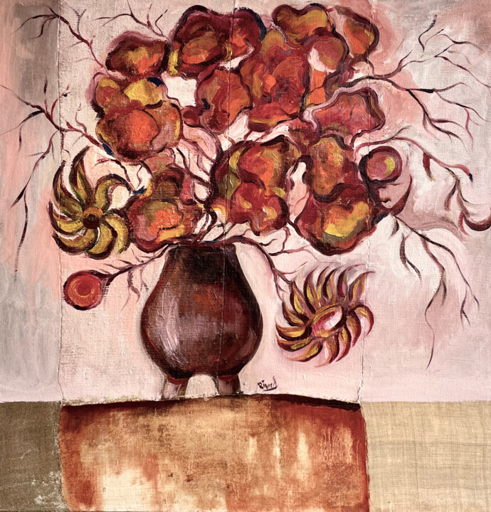 绘画,  27.6x27.6 in 