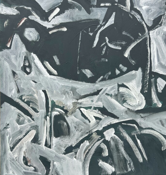 绘画,  44.1x41.7 in 