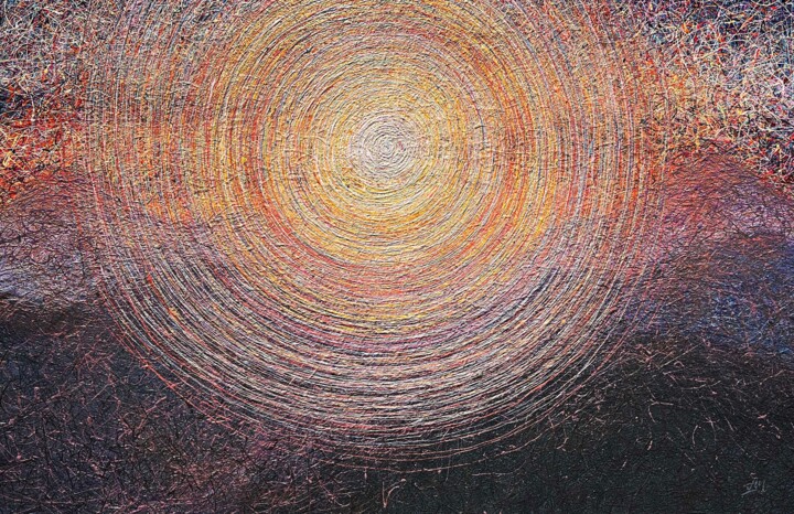 Way to the sun Pittura, 55,1x80,7 in