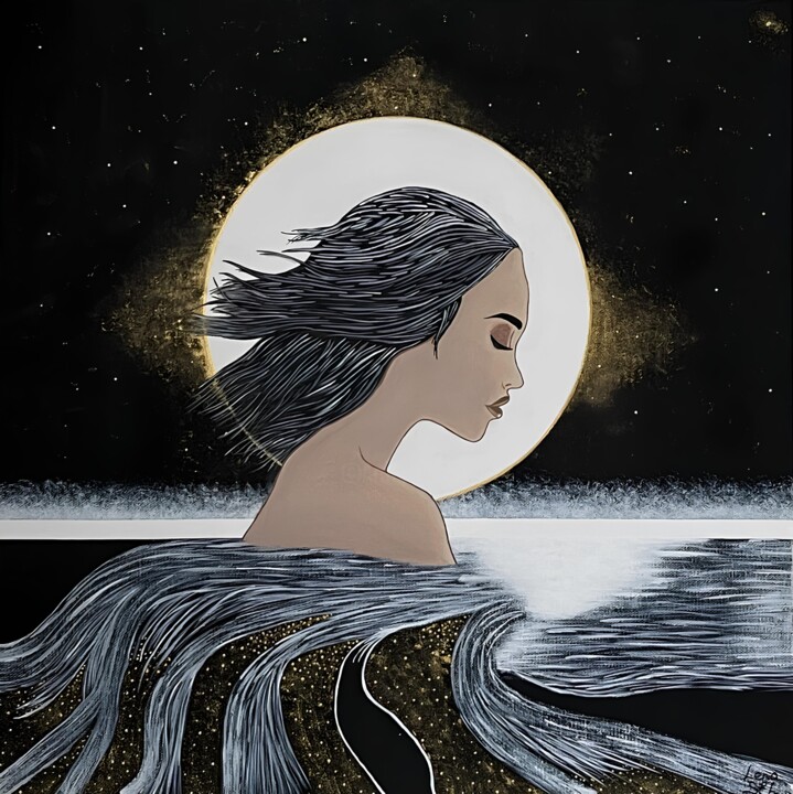 The way 绘画, 19.7x19.7 in