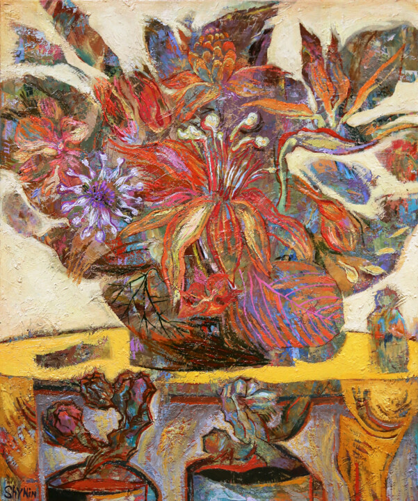 Цветочная экзотика Pittura, 23,6x19,7 in
