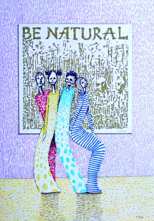 Spontaneous illustration of Regular visitors - 25 图画, 11.8x7.9 in