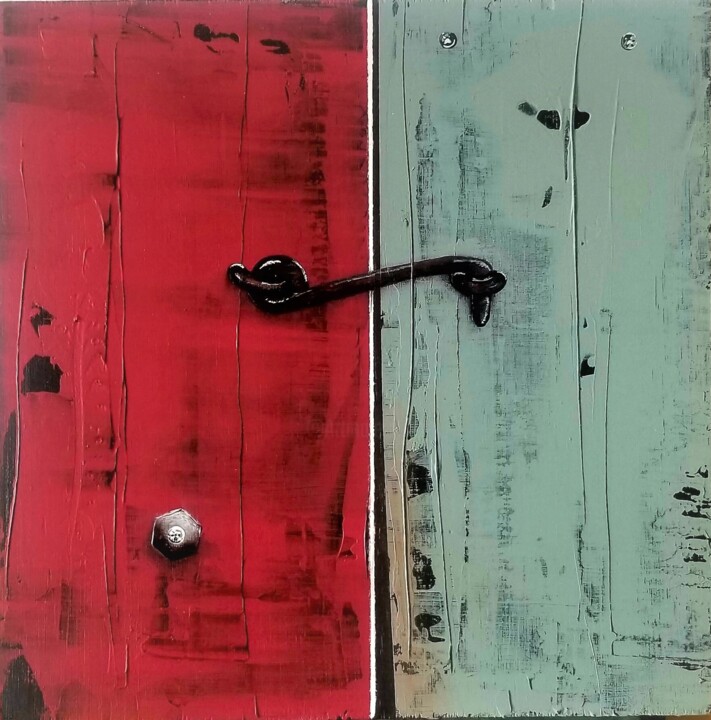 Cannon ball Pittura, 11,8x11 in