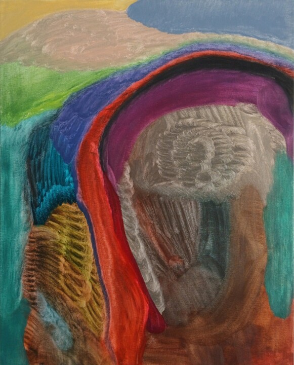 Emociones SRJ136 绘画, 31.9x25.6 in