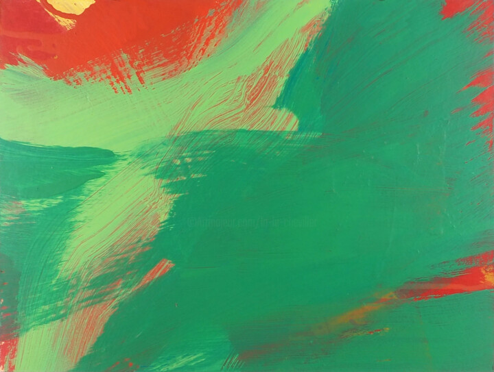 3 ou 4 couleurs #6 绘画, 11.8x15.8 in