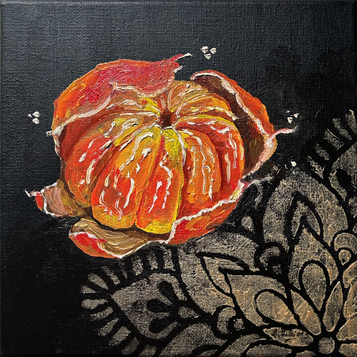 绘画,  7.9x7.9 in 