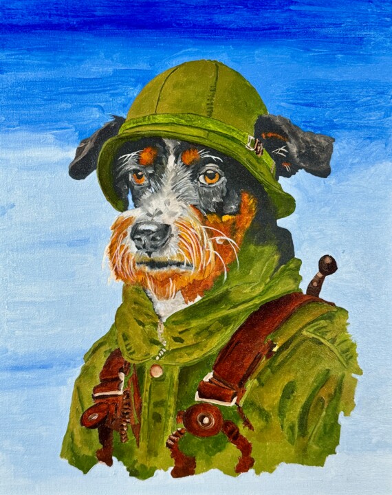 Schilderij,  14x11 in 