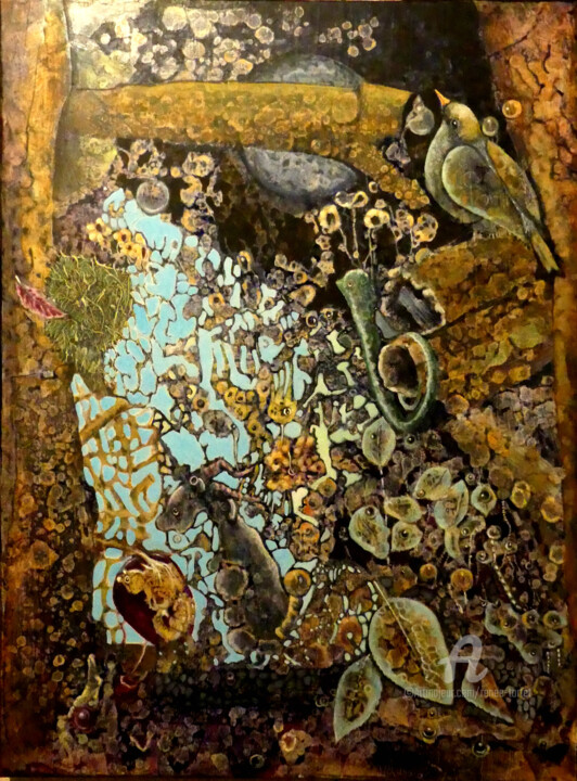 La Forêt Enchantée 绘画, 31.5x23.6 in