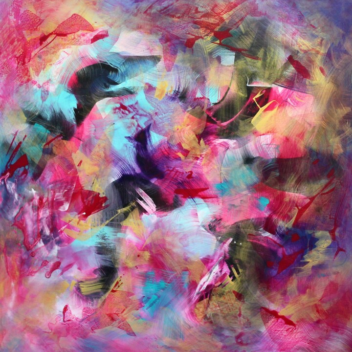 绘画,  40x40 in 