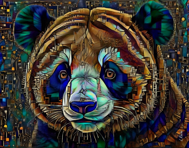 El Pandy 绘画, 27.6x21.7 in