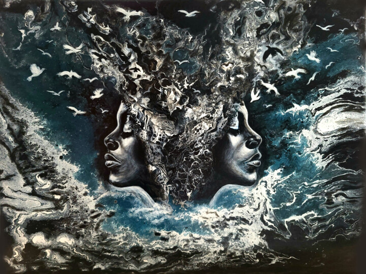 Advaita 绘画, 11.8x15.8 in