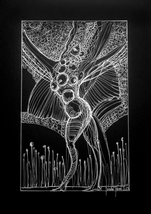 图画,  16.5x11.8 in 