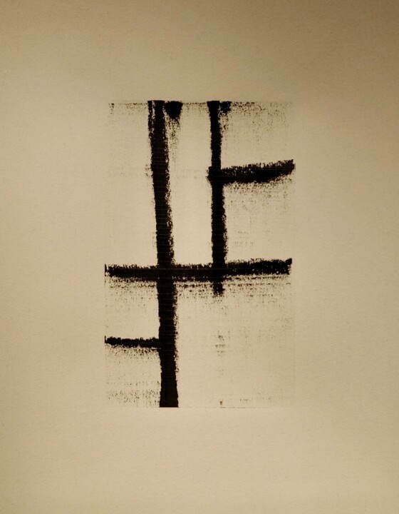 Fate makes the sword 4 绘画, 17.7x13.8 in