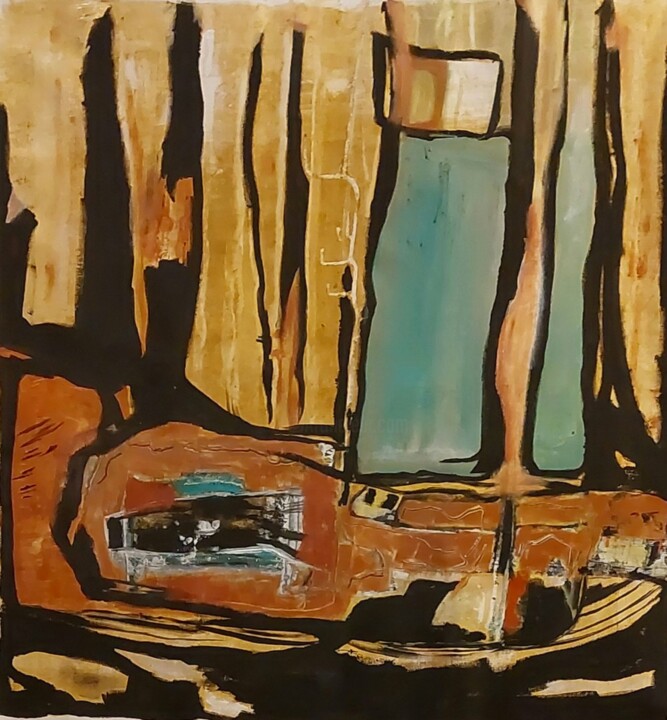 Quel monde ! 绘画, 28x29.1 in