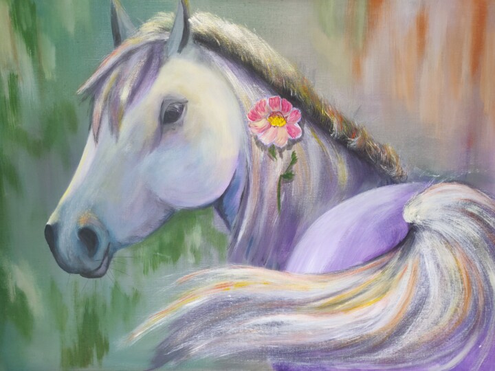 Petite Lilie 绘画, 19.7x27.6 in
