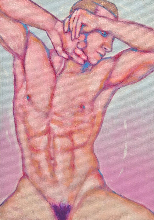 REVEIL EN HIVER ... 绘画, 11x7.9 in