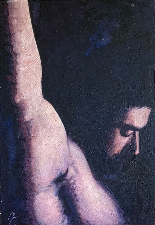 Nel_nome_del_padre 绘画, 26.8x18.5 in