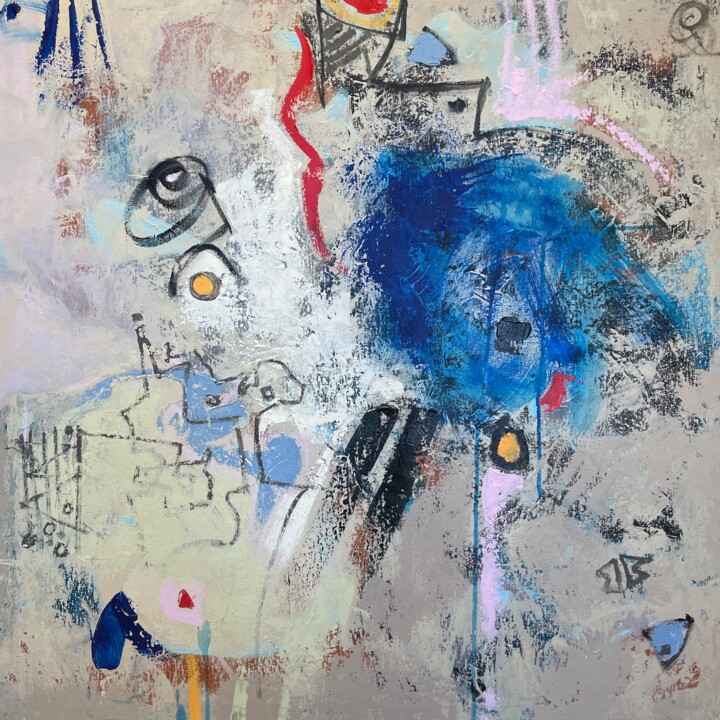 Sans tiyre 94 绘画, 31.5x31.5 in