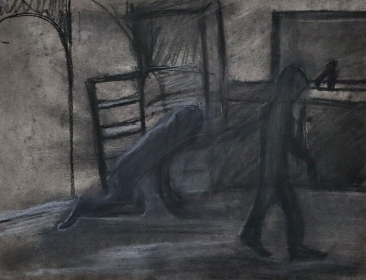 The quiet tragedy 图画, 12x16 in