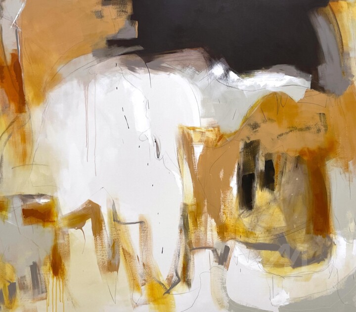 绘画,  55.1x63 in 