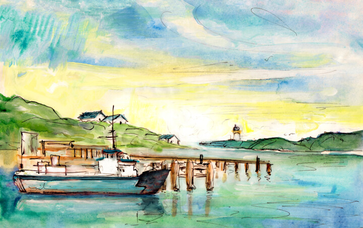 Stornoway 02 Pittura, 6,7x10,2 in