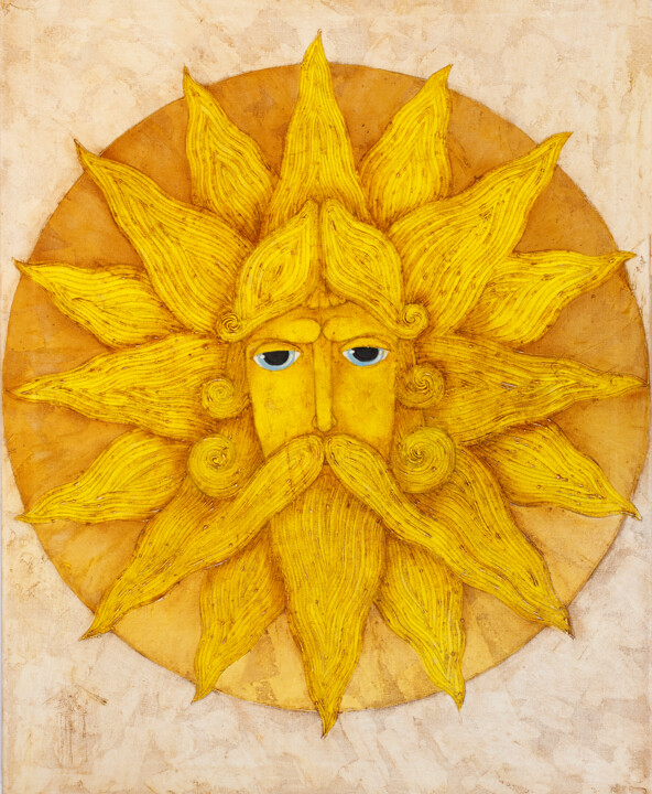 Sun 绘画, 39.4x31.5 in