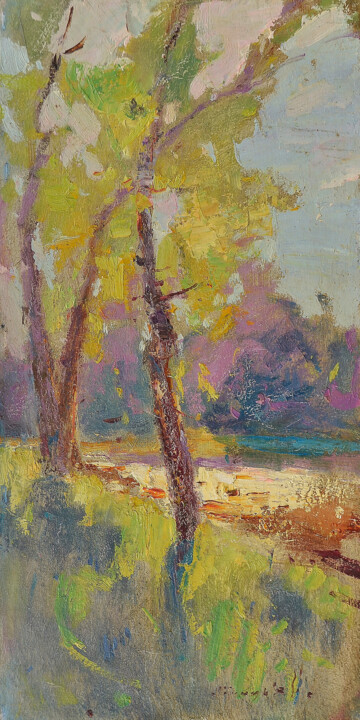 Pittura,  19,3x9,8 in 