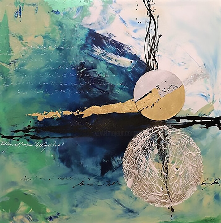 Luogo senza tempo 绘画, 31.5x31.5 in