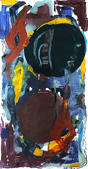 Pintura intitulada "Infinito" por Franco, Obras de arte originais, Acrílico