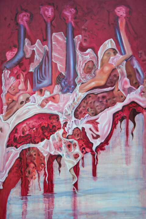 Paranoia Tablo, 35,4x23,6 in