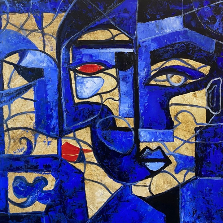 绘画,  31.9x31.9 in 
