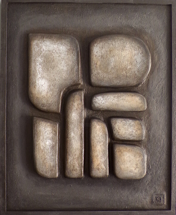 雕塑,  19.7x15.8 in 