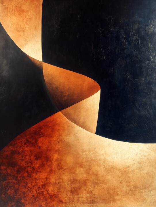 Eternal Flow №1 |Artwork Print For Sale|Large Artwork 数字艺术, 57.1x43.3 in